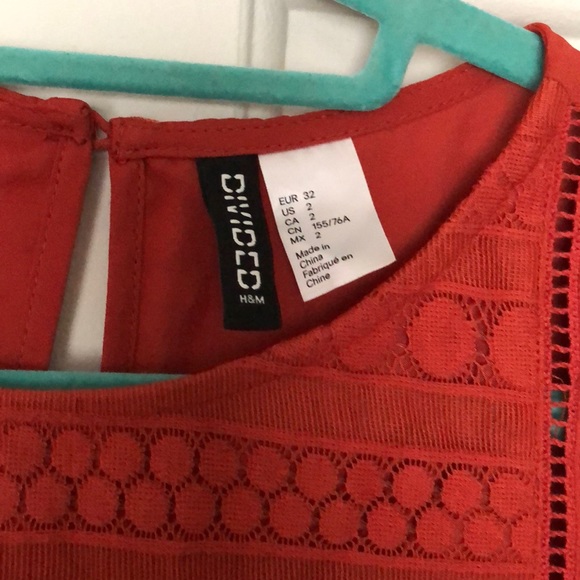 Hippie Orange Dress - Picture 3 of 5